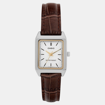 Enticer Women Quartz White Dial Analog Leather Watch A2290