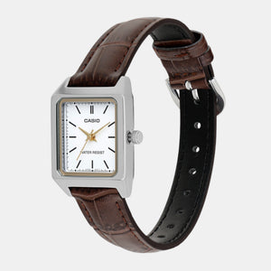 Enticer Women Quartz White Dial Analog Leather Watch A2290