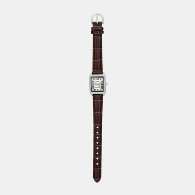 Enticer Women Quartz Gold Dial Analog Leather Watch A2291
