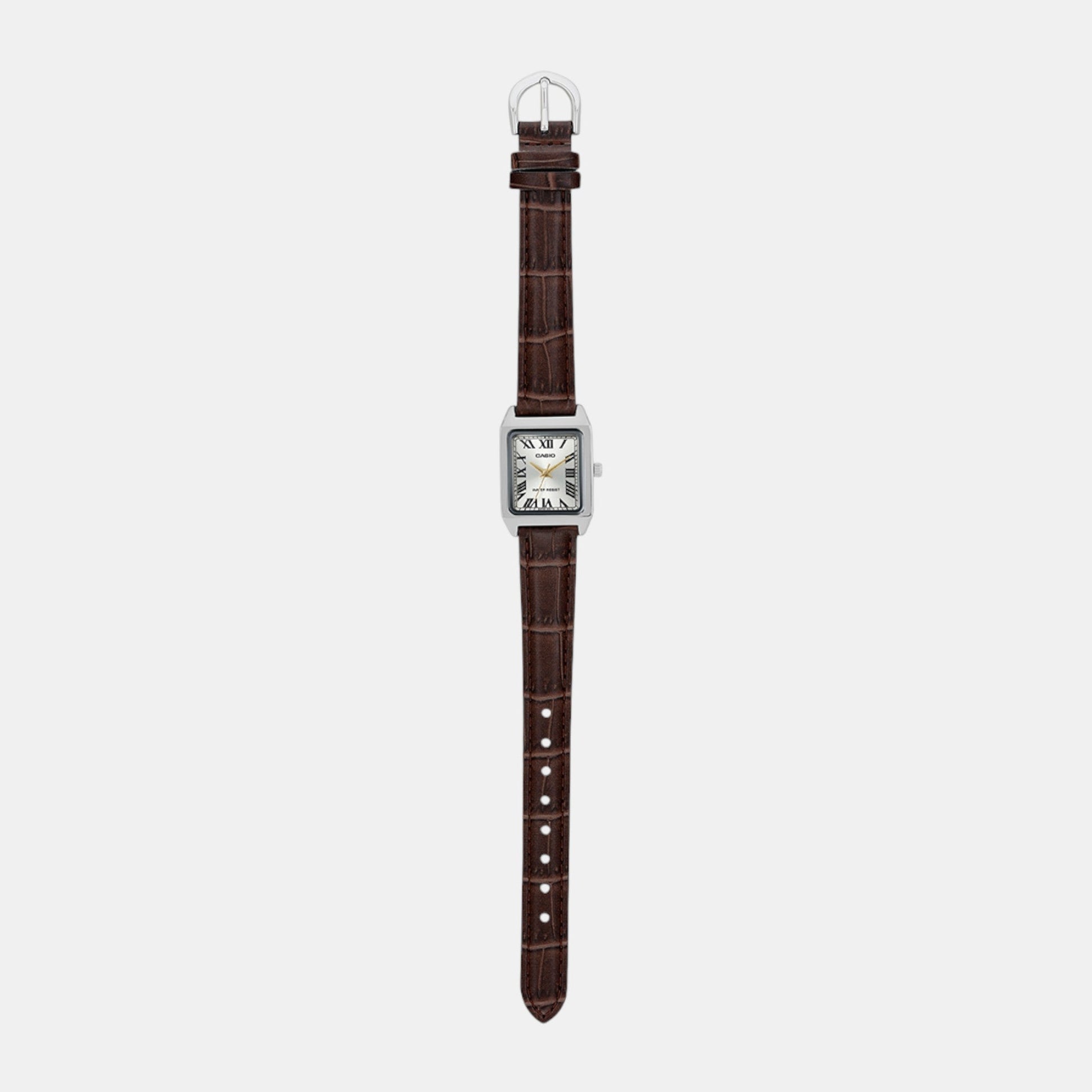 Enticer Women Quartz Gold Dial Analog Leather Watch A2291