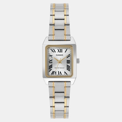 Enticer Women Quartz Gold Dial Analog Stainless Steel Watch A2293