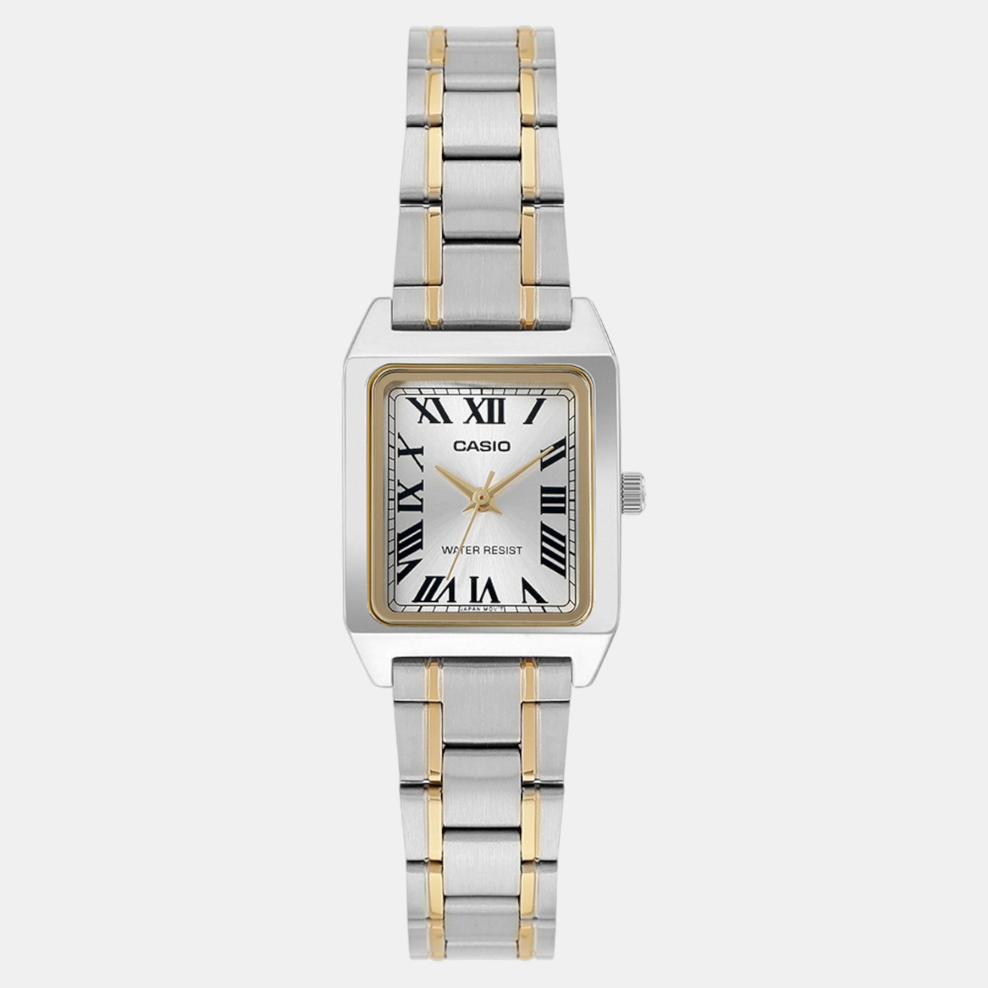 Enticer Women Quartz Gold Dial Analog Stainless Steel Watch A2293