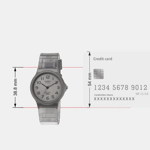 Enticer Women Quartz Grey Dial Analog Resin Watch A2298