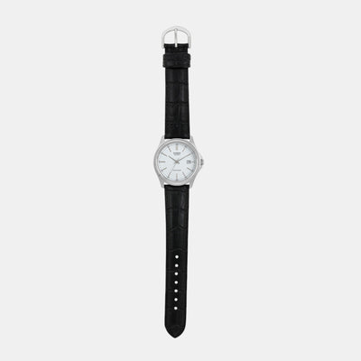 Enticer Men Quartz White Dial Analog Leather Watch A2300