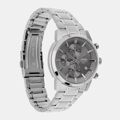 Enticer Men Quartz Brown Dial Chronograph Stainless Steel Watch A2306