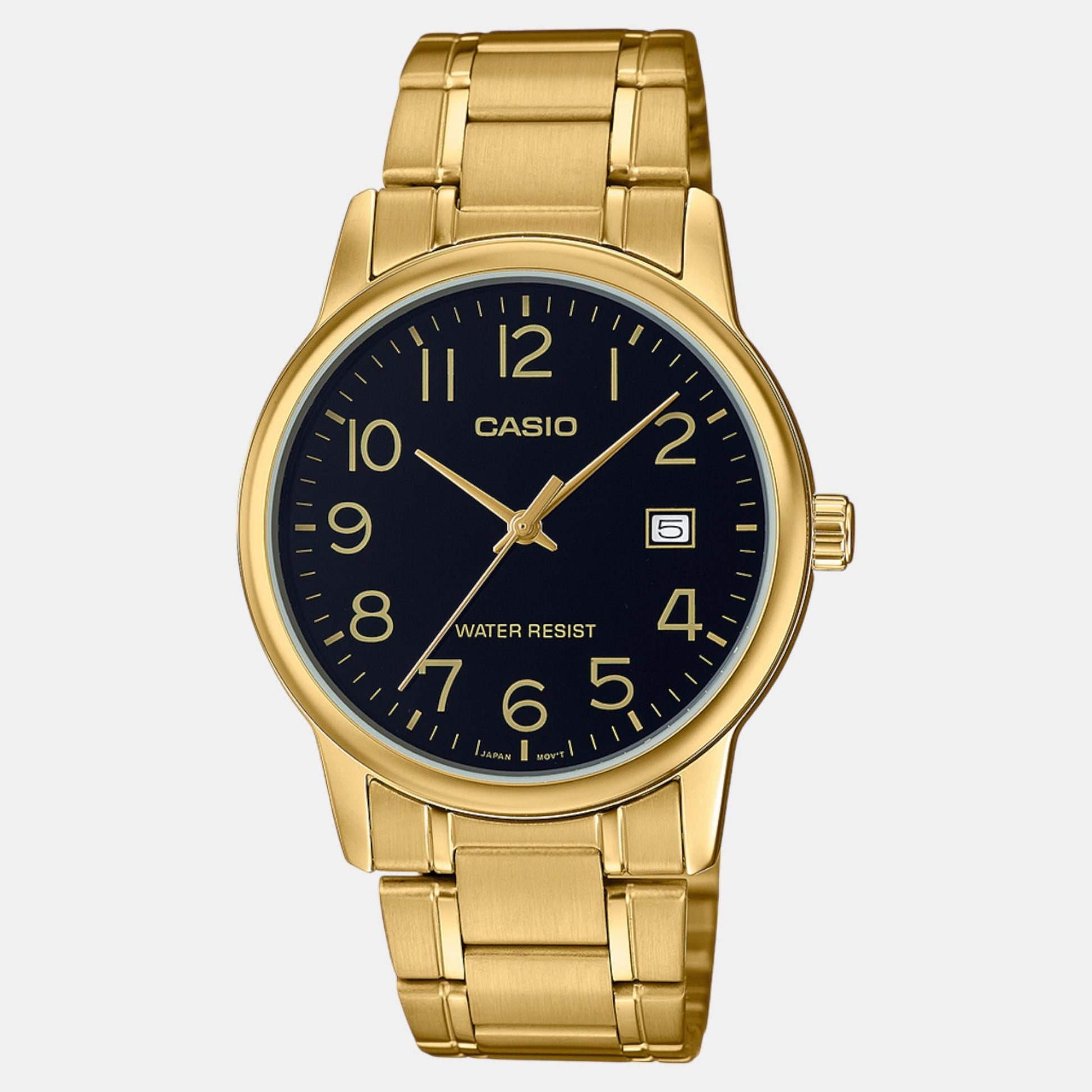 Enticer Men Quartz Black Dial Analog Stainless Steel Watch A2311