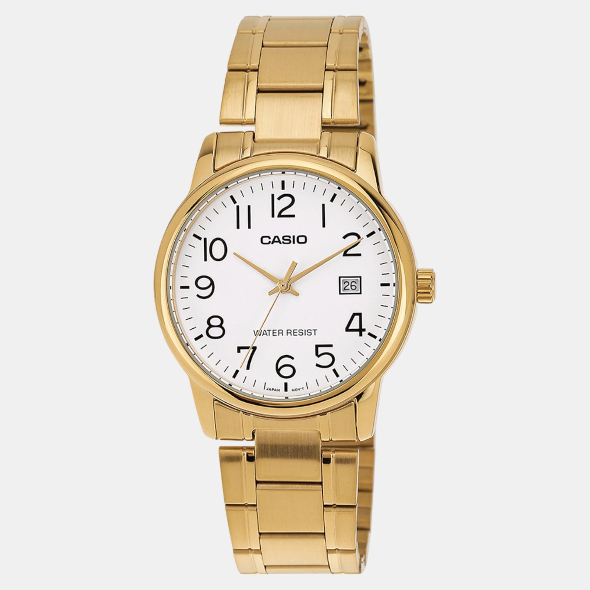 Enticer Men Quartz White Dial Analog Stainless Steel Watch A2312