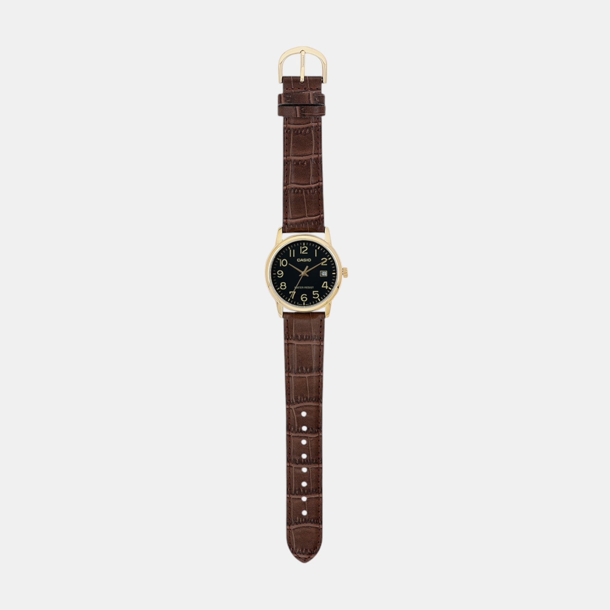 Enticer Men Quartz Black Dial Analog Leather Watch A2313