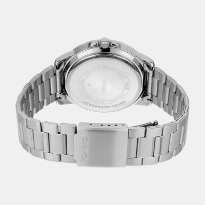 Enticer Men Quartz Green Dial Analog Stainless Steel Watch A2335