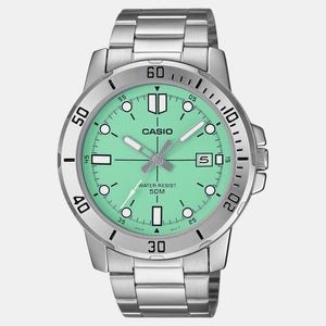 Enticer Men Quartz Blue Dial Analog Stainless Steel Watch A2336