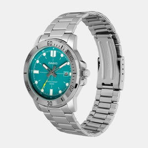 Enticer Men Quartz Blue Dial Analog Stainless Steel Watch A2337