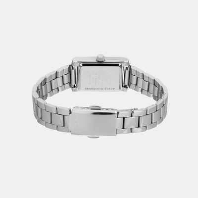 Enticer Women Quartz Black Dial Analog Stainless Steel Watch A2353