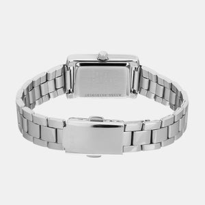 Enticer Women Quartz Peach Dial Analog Stainless Steel Watch A2355