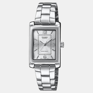Enticer Women Quartz White Dial Analog Stainless Steel Watch A2357