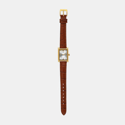 Enticer Women Quartz White Dial Analog Leather Watch A2358