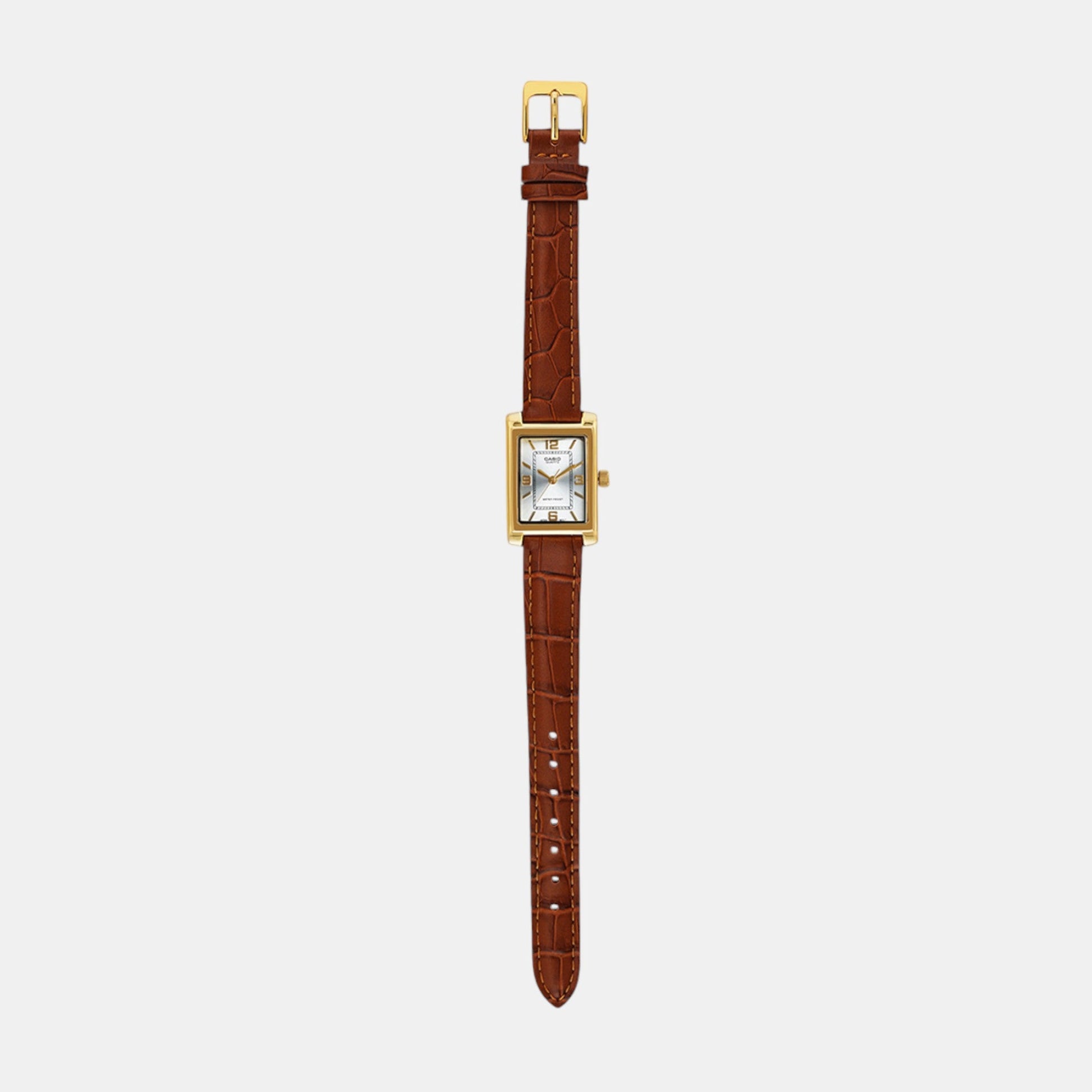 Enticer Women Quartz White Dial Analog Leather Watch A2358