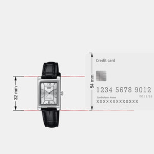 Enticer Women Quartz White Dial Analog Leather Watch A2359