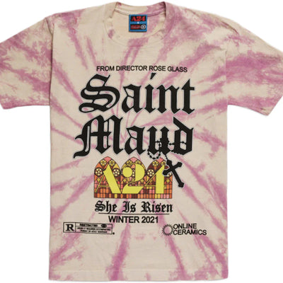 A24 Online Ceramics x Saint Maud Stained Glass T-shirt Tie-Dye