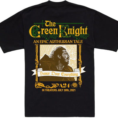 A24 Online Ceramics x The Green Knight Death T-shirt Black