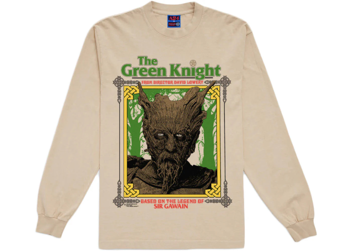 A24 Online Ceramics x The Green Knight L/S T-shirt Natural
