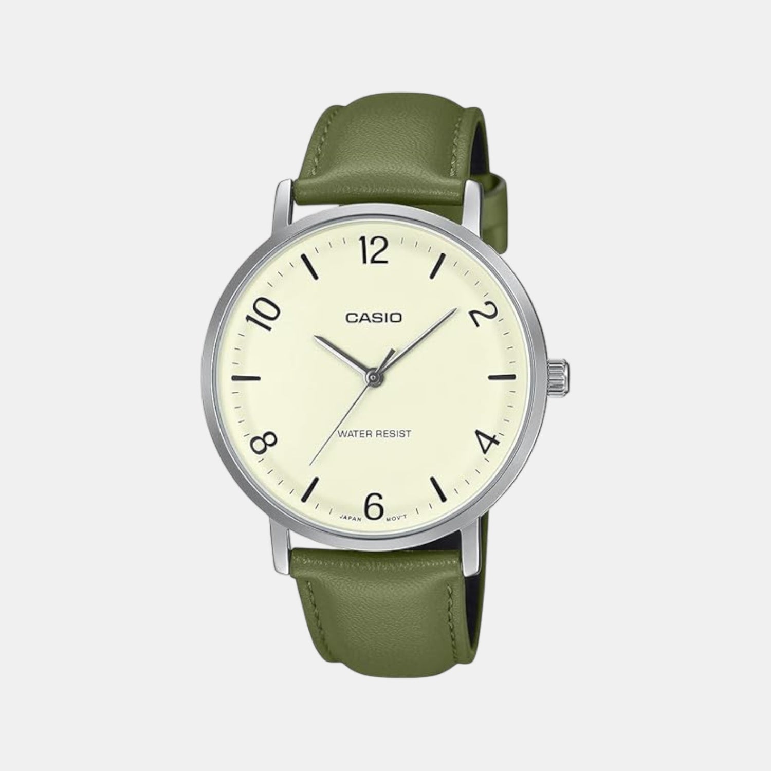 Enticer Men Quartz White Dial Analog Leather Watch A2409