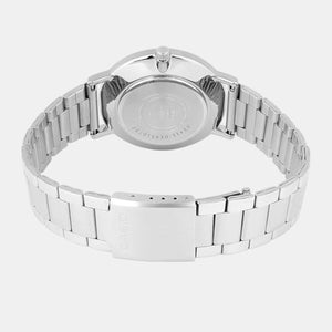 Enticer Men Quartz Black Dial Analog Stainless Steel Watch A2411