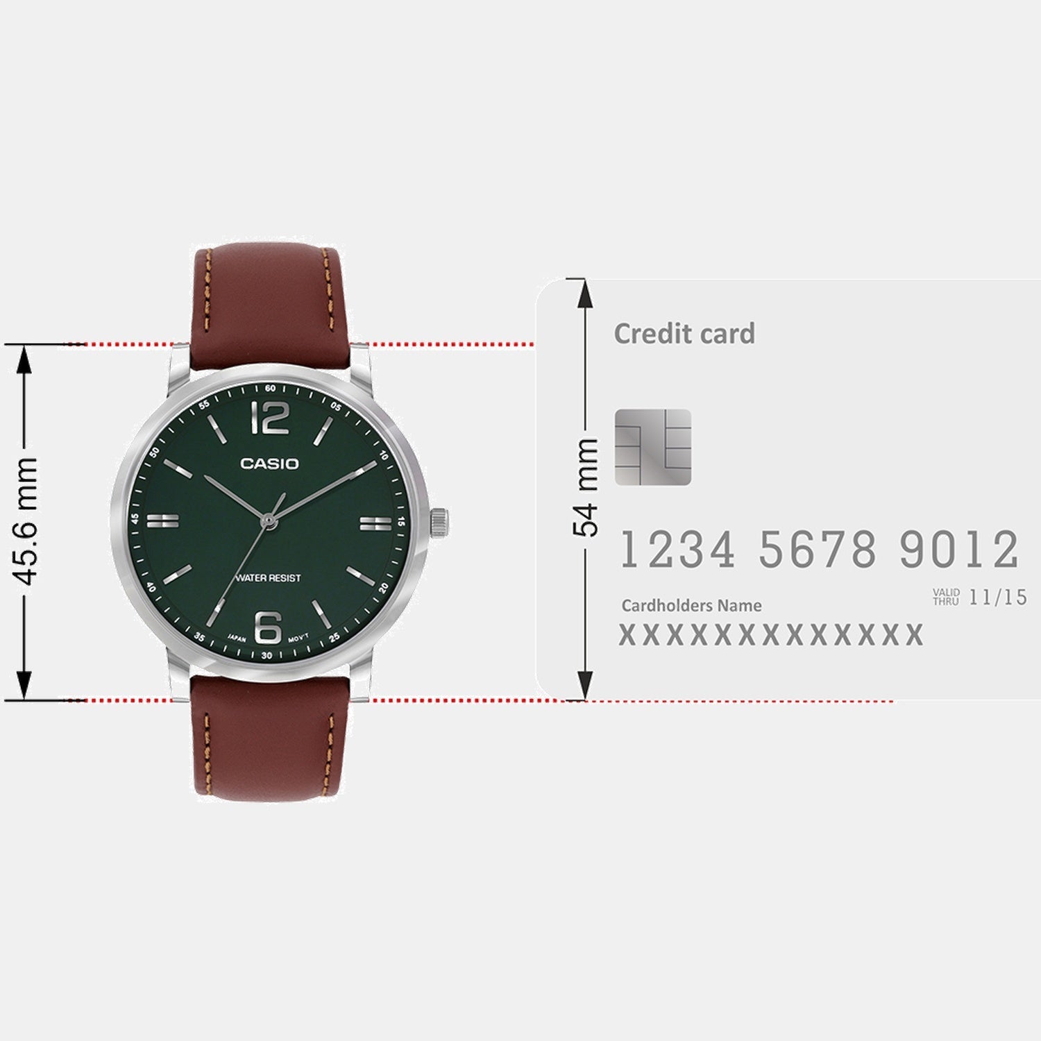 Enticer Men Quartz Green Dial Analog Stainless Steel Watch A2438