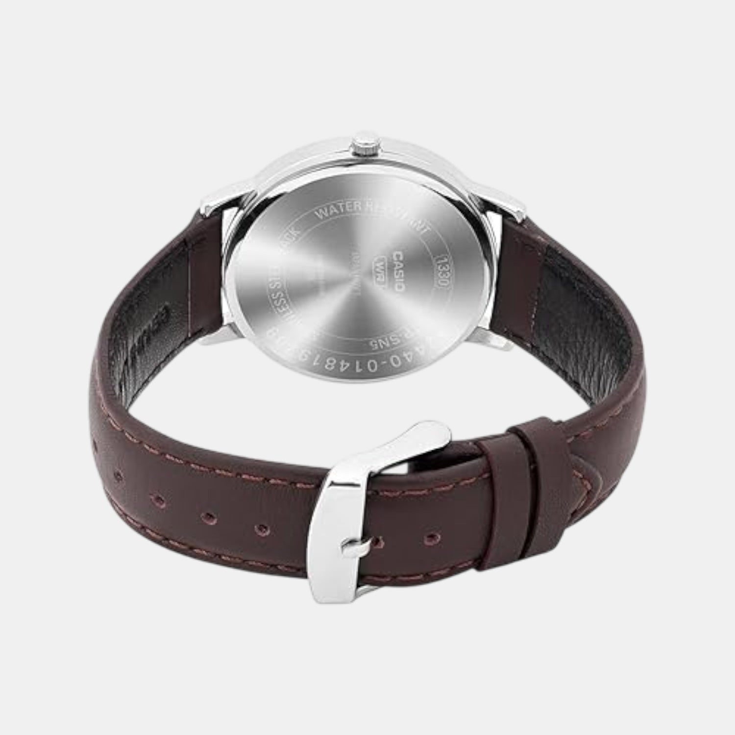 Enticer Men Quartz White Dial Analog Leather Watch A2440