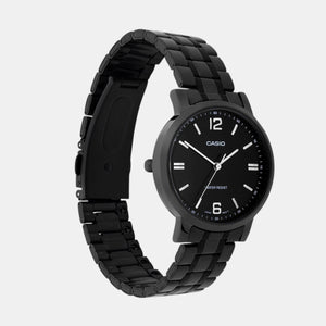 Enticer Women Quartz Black Dial Analog Stainless Steel Watch A2445