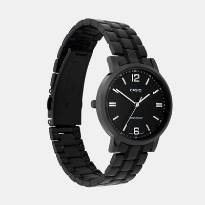 Enticer Women Quartz Black Dial Analog Stainless Steel Watch A2445