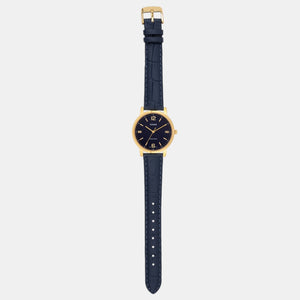 Enticer Women Quartz Blue Dial Analog Leather Watch A2446
