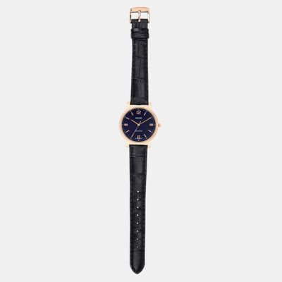 Enticer Women Quartz Blue Dial Analog Stainless Steel Watch A2449
