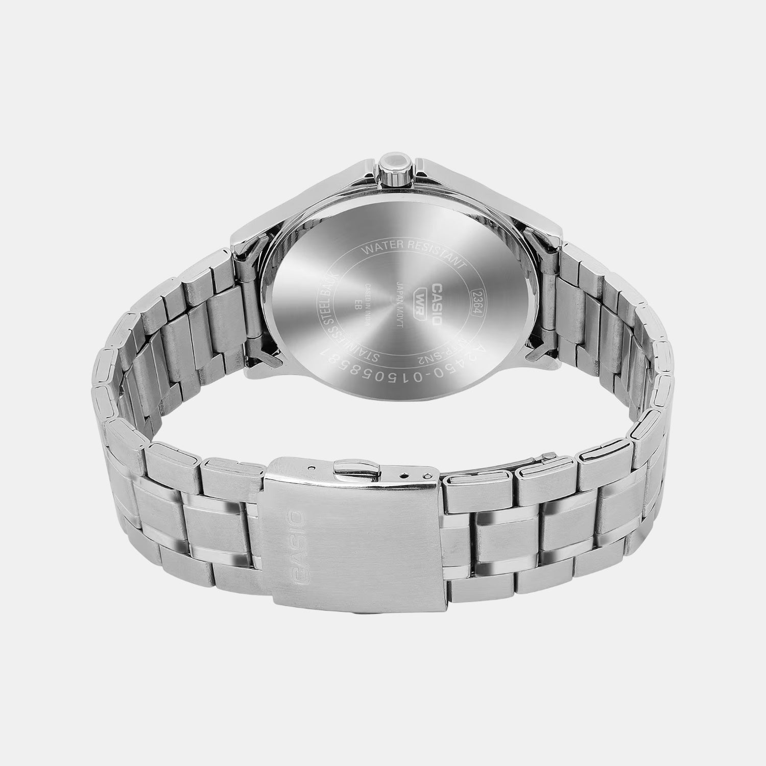 Enticer Men Quartz Black Dial Analog Stainless Steel Watch A2450
