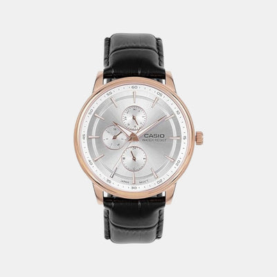 Enticer Men Quartz Silver Dial Analog Stainless Steel Watch A2461