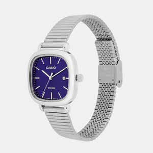 Enticer Women Quartz Blue Dial Analog Stainless Steel Watch A2462