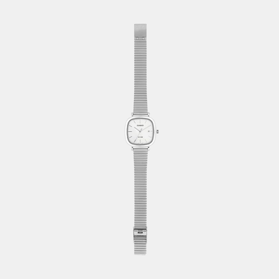 Enticer Women Quartz Silver Dial Analog Stainless Steel Watch A2464
