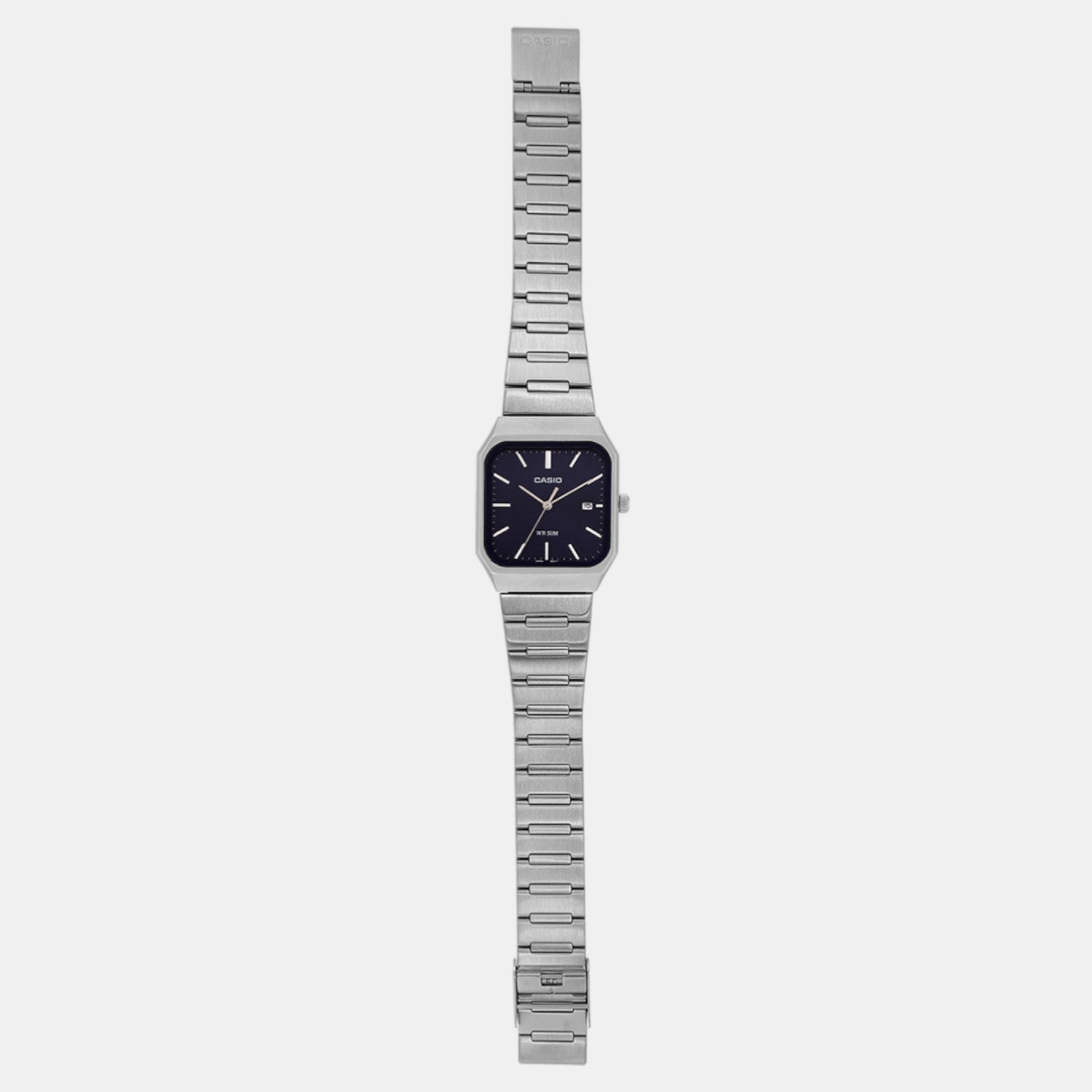 Enticer Men Quartz Blue Dial Analog Stainless Steel Watch A2466