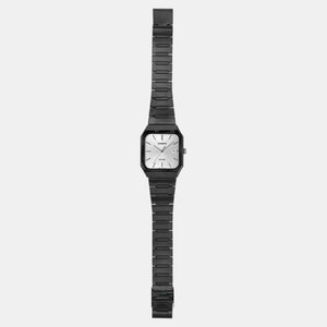 Enticer Men Quartz Silver Dial Analog Stainless Steel Watch A2469