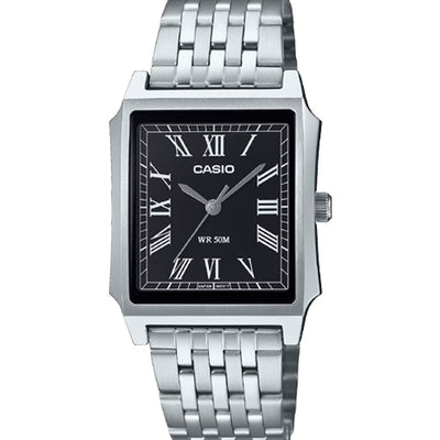 Casio Enticer Standard Black Dial Men 31.5mm A2471 MTP-B190D-1BV