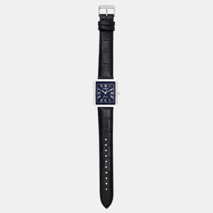 Enticer Men Quartz Blue Dial Analog Stainless Steel Watch A2474