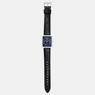 Enticer Men Quartz Blue Dial Analog Stainless Steel Watch A2474