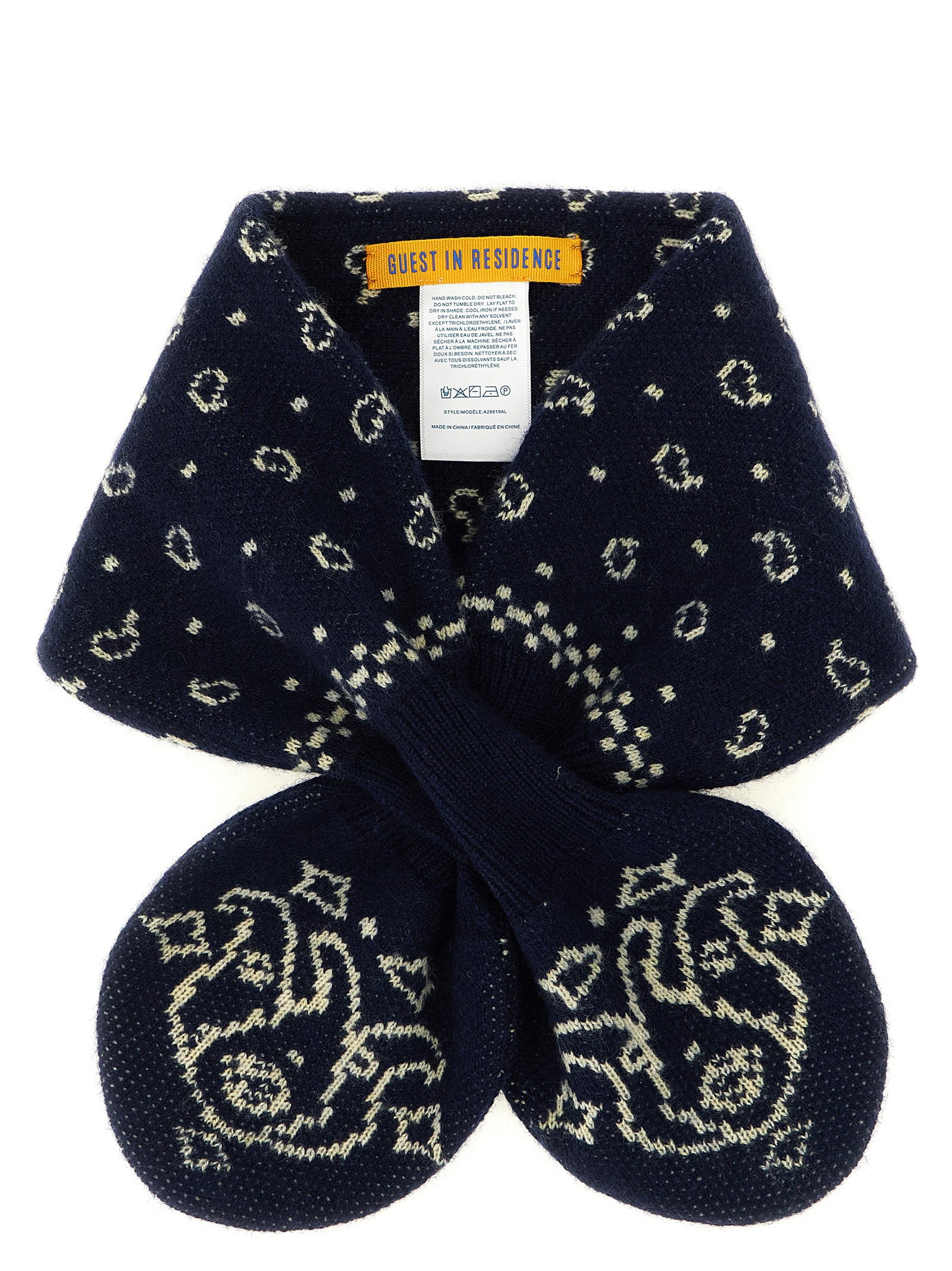 Guest In Residence Bandana Bowtie Scarf