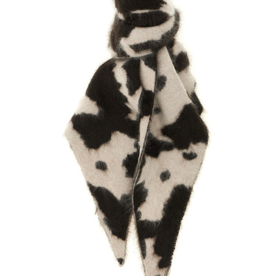 Guest In Residence Grizzly Cowhide Scarf