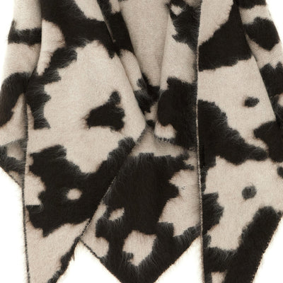 Guest In Residence Grizzly Cowhide Scarf
