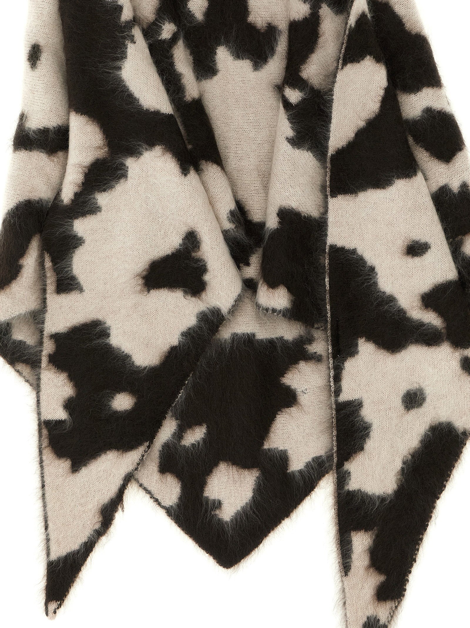 Guest In Residence Grizzly Cowhide Scarf