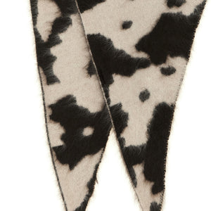Guest In Residence Grizzly Cowhide Scarf