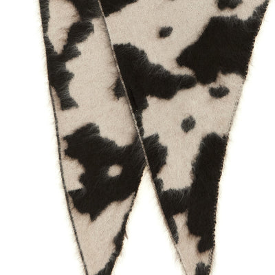 Guest In Residence Grizzly Cowhide Scarf