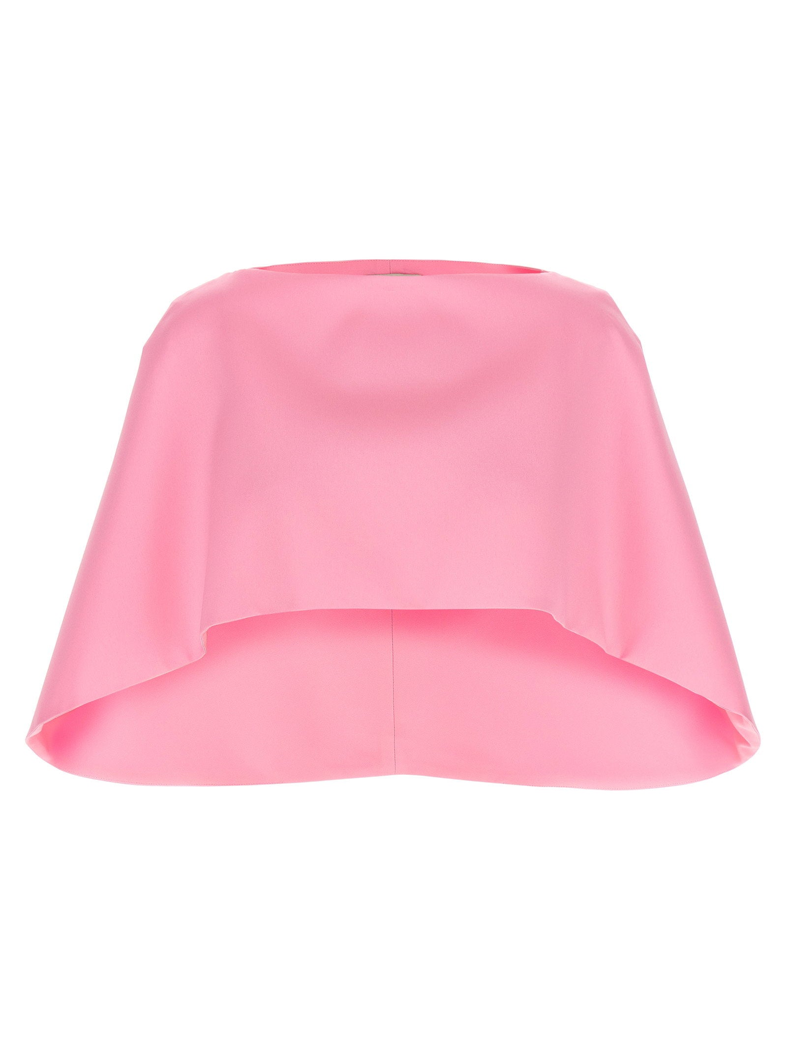 Alberta Ferretti Cropped Mantle