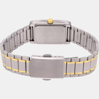Enticer Women Quartz White Dial Analog Stainless Steel Watch A360