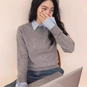 Blair Statement Tops with Attached Sweater